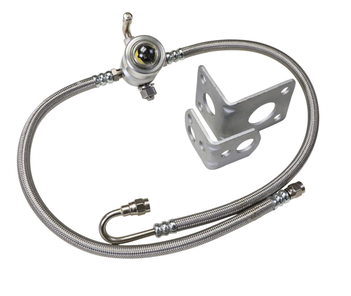 STAINLESS CAT'S EYE TIRE PRESSURE SYSTEM 4 PAK 110PSI